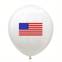 10-20pcs American Flag Balloon Party Decoration Supplies