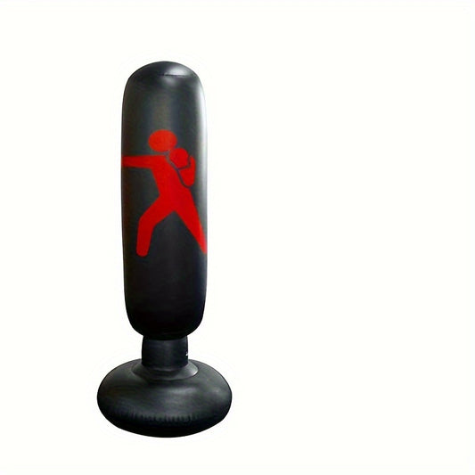 Inflatable Boxing Column & Stand Punching Bag Toy Fitness Sandbag