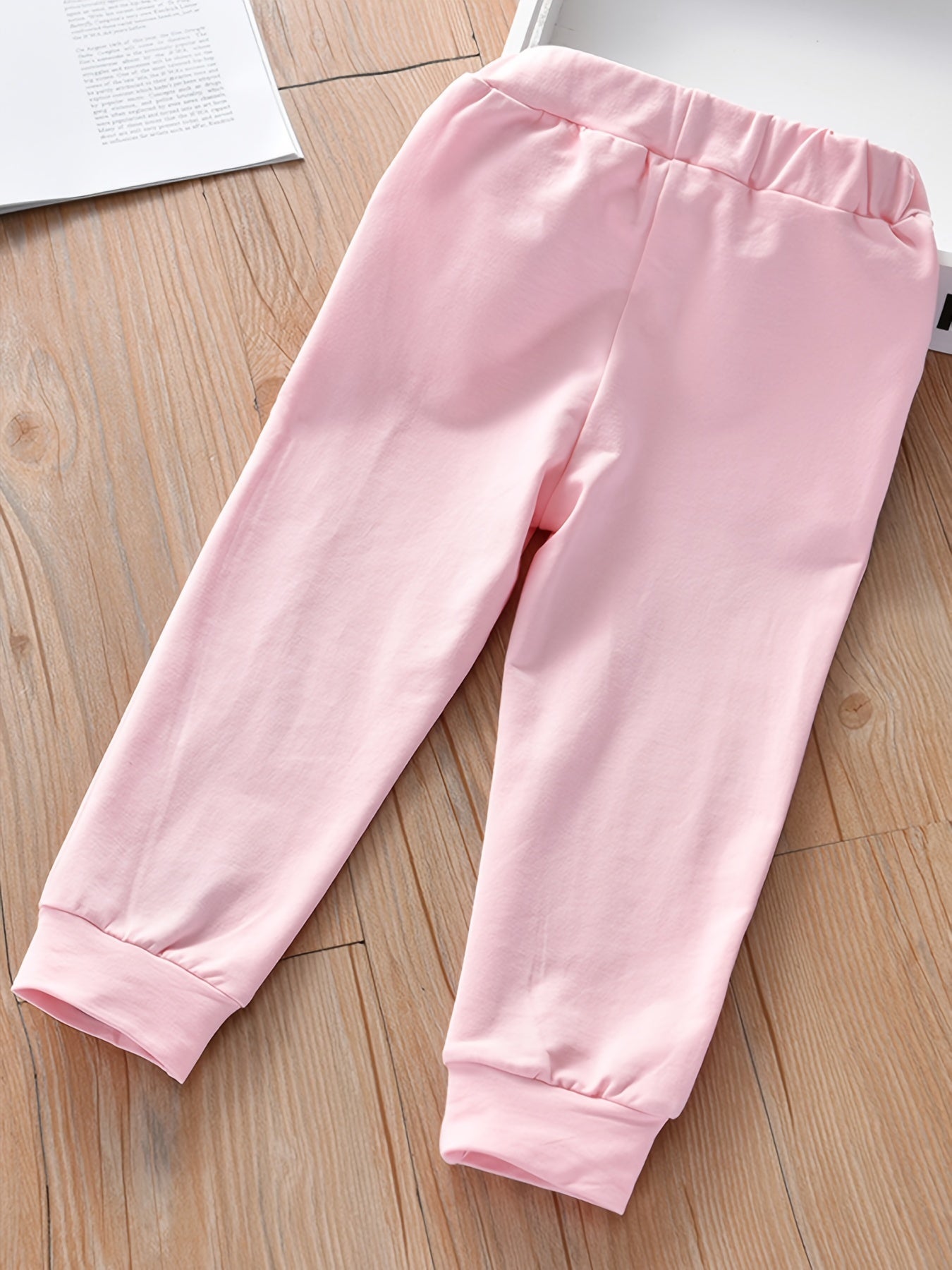 Girls' Rainbow Striped Casual Sports Jogger Pants For Toddler Kids