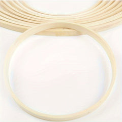 10pcs Bamboo Circle Dream Catcher Cross Stitch Shed Tool