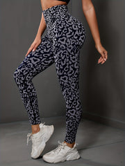 Leopard Print High Waist Yoga Leggings