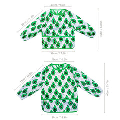 Mumsbest Waterproof Sleeved Bib - Perfect for Babies & Toddlers