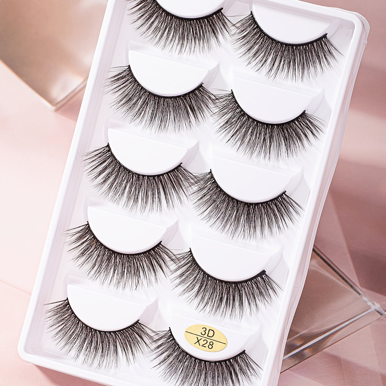 5 Pairs 3D Mink False Eyelashes Fluffy Long Dramatic Natural False Eyelashes