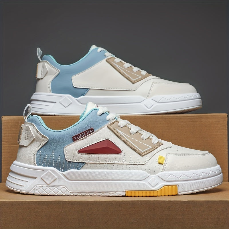 Men's Block Skate Shoes Resistant Non Slip Casual Shoes