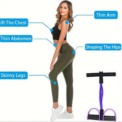 Multifunctional Pedal Puller Fitness Resistance Tensioner for Workout
