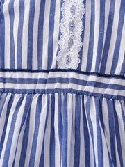 Girls Preppy Plaid Sleeveless Peplum Tops for Summer