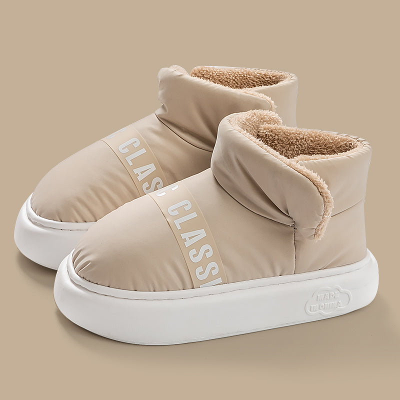Cozy Suede Slippers Men Women Warm Indoor Outdoor Shoes