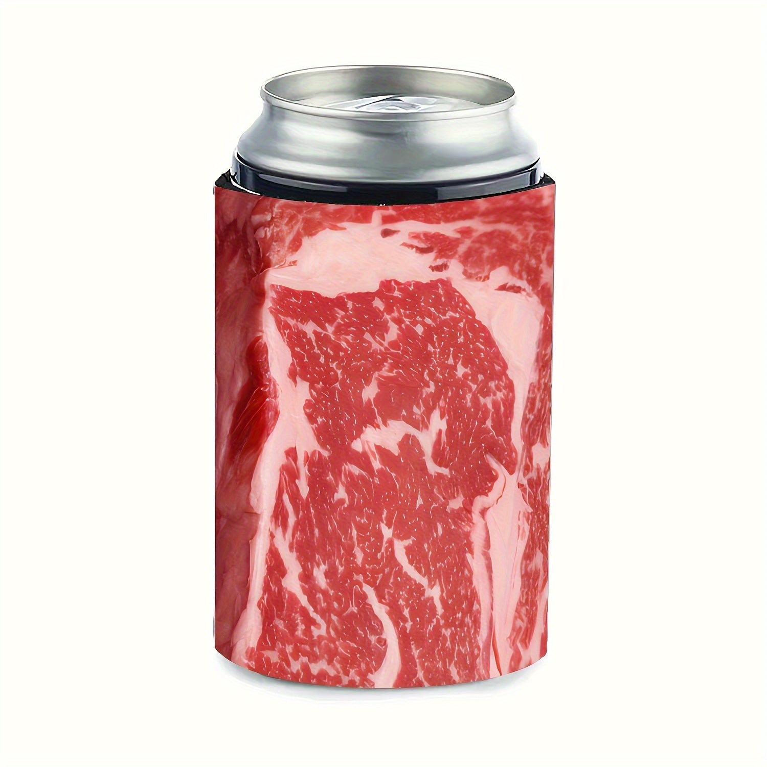 Beef Printed Can Sleeve for Standard 12 Oz Cans