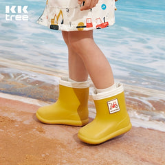 Waterproof Unisex Rain Boots Slip On Short Boots for Outdoor Work