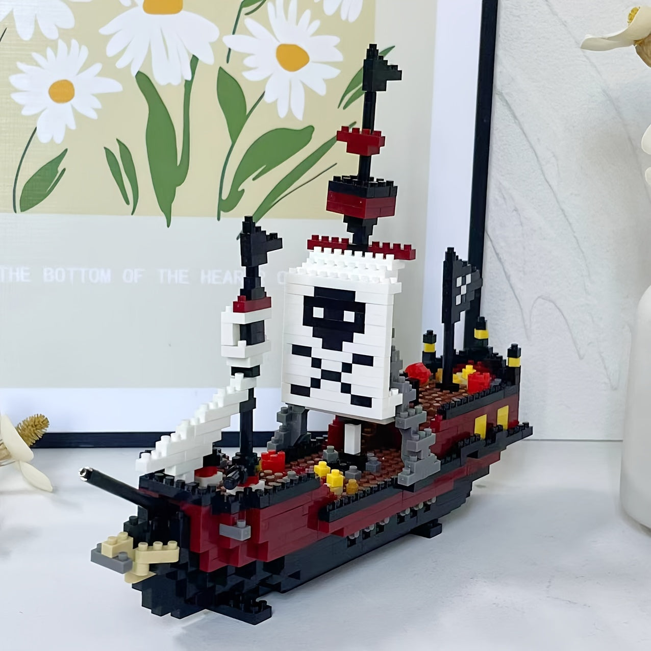 3D Pirate Model Building Blocks Puzzle Toy Gift