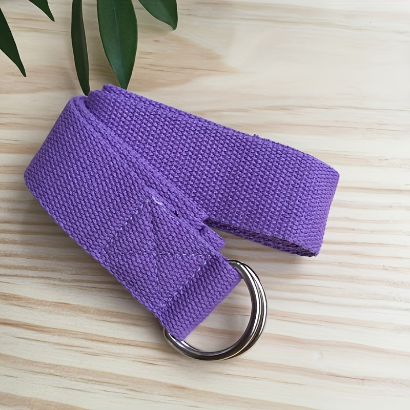 Yoga Stretching Band Fitness Resistance Rope D Rings