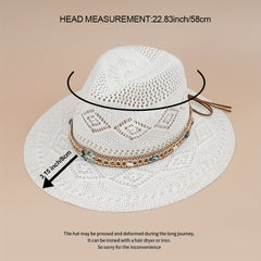 Summer Sun Hat UV Protection Straw Hat