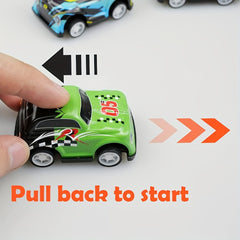 15pcs Pull Back Cars For Kids Mini Vehicles Toy Bulk Party Favor Race Cars Toys