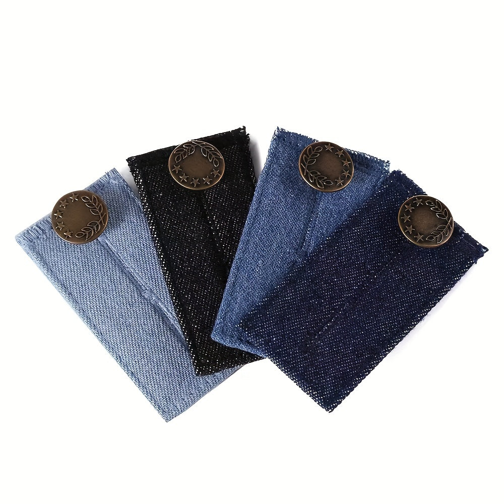 1PC Waistband Extenders Button Extender For Pants Denim Material
