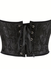 Strapless Corset Bustier Lace Body Shaper