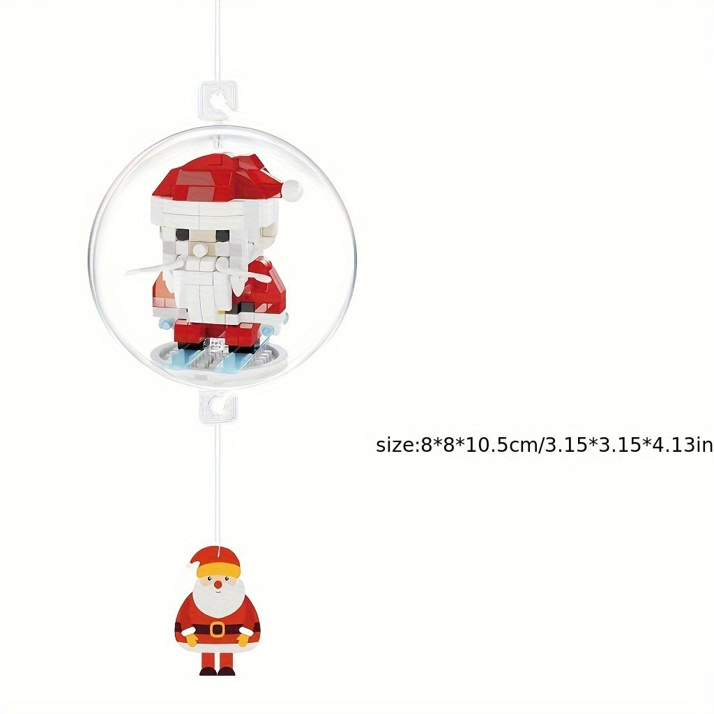 Christmas Tree Pendant Building Block Toys - Set of 6