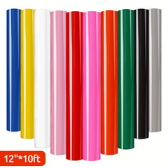 Permanent Vinyl Adhesive Roll for Cutting Machines - Outdoor Vinyl for Decor