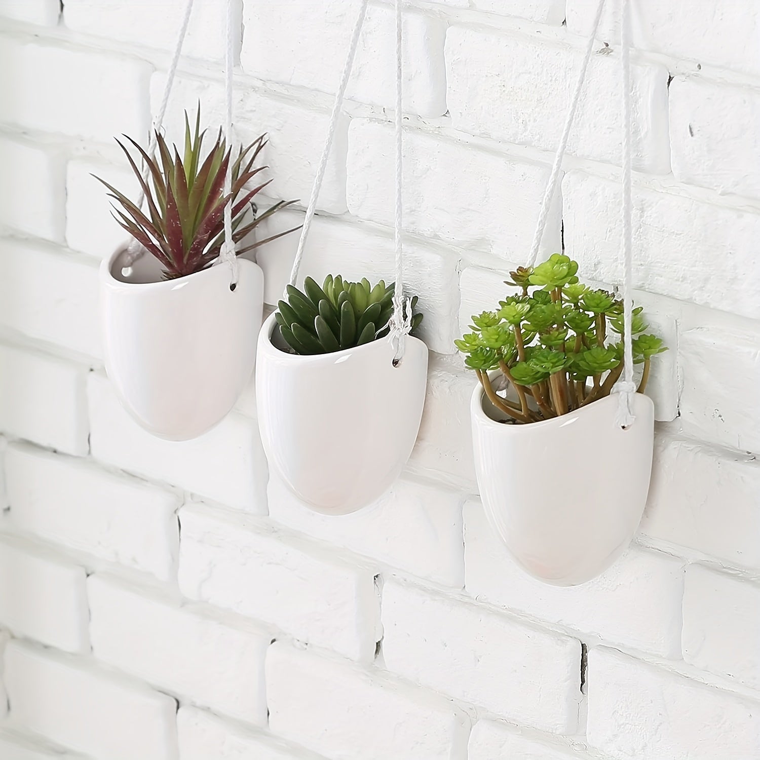 Minimalist Style Hanging Basin for Succulent Flowers