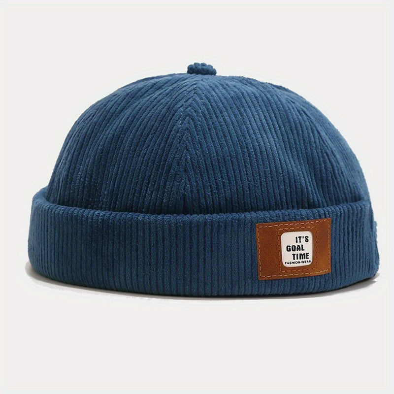 Cotton Brimless Docker Cap for Men