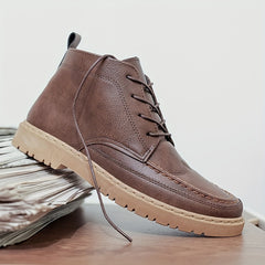 Men's Combat Boots Durable Non Slip Ankle Boots