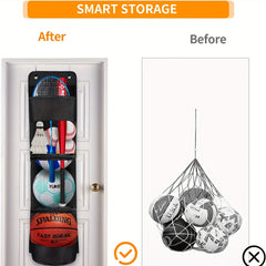 Sports Equipment Storage Bag Hanging Basketball Toy Storage Basket
