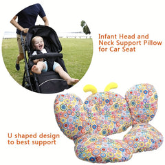 Soft Baby Neck Pillow for Strollers & Car Seats 0-4 Years
