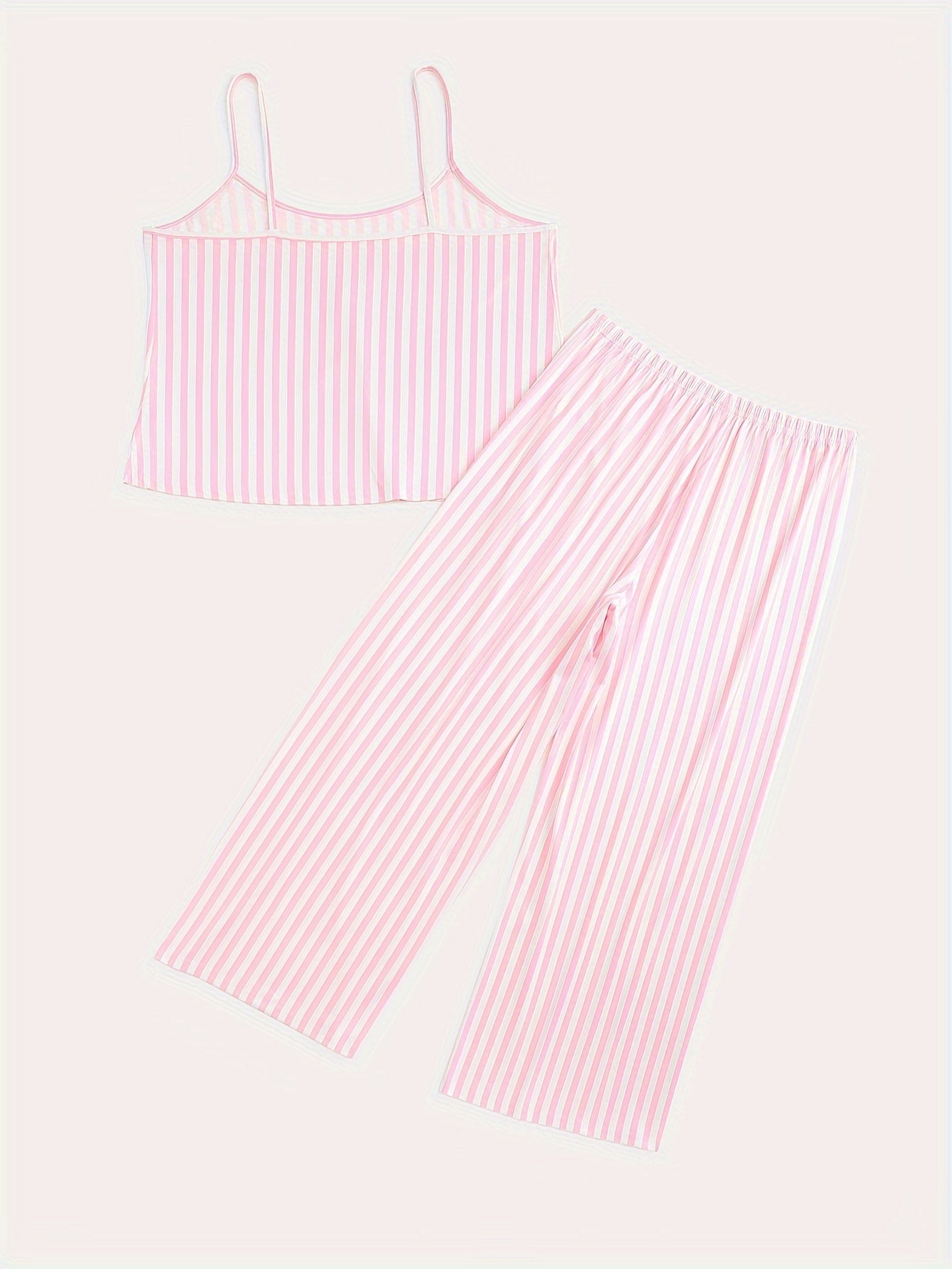 Striped Cami Top & Pants Pajamas Set