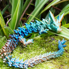 3D Printed Dragon Laser Crystal Collectible Toy Home Decoration