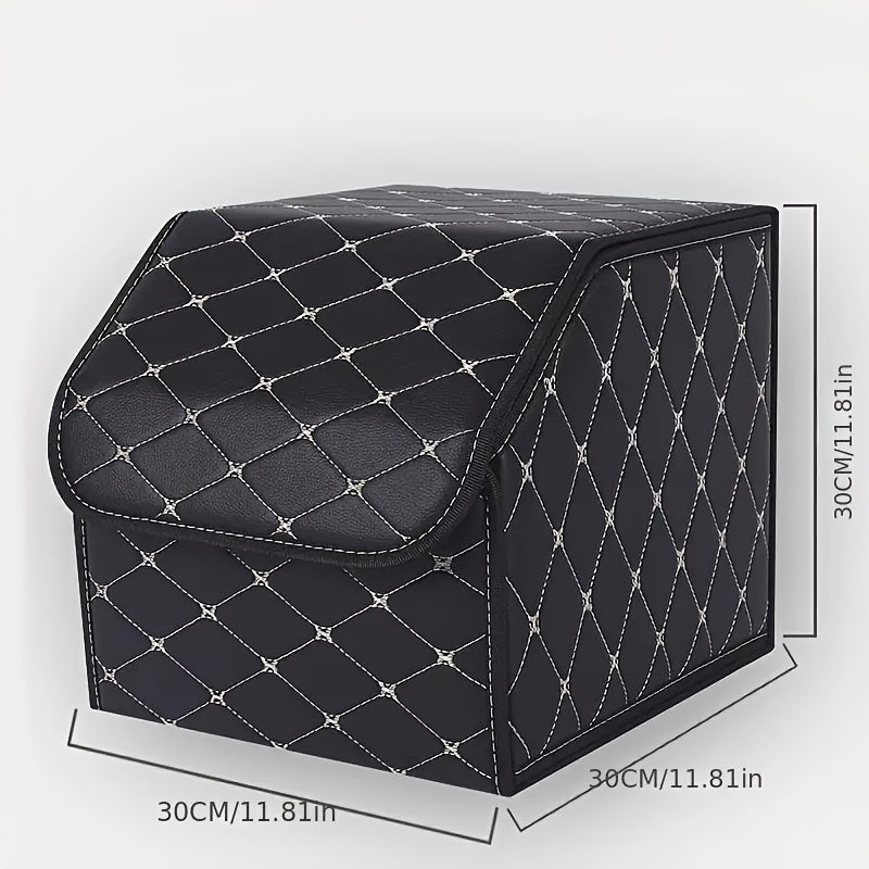 Car Trunk Organizer Storage Box Collapsible Auto Cargo Storage Container