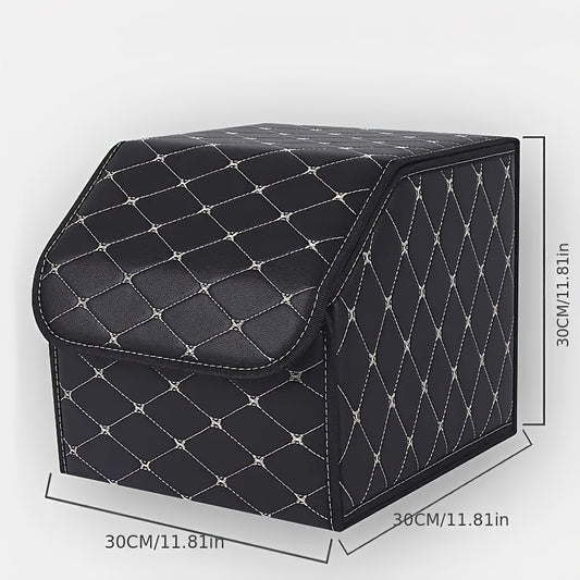 Car Trunk Organizer Storage Box Collapsible Auto Cargo Storage Container