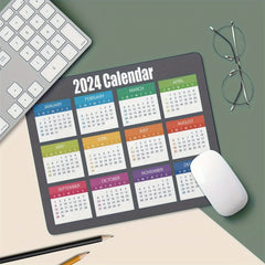 2022 Mouse Pad Calendar Non-Slip Rubber Base Waterproof