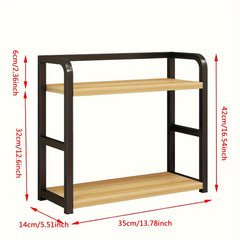 Stainless Steel Countertop Seasoning Storage Rack