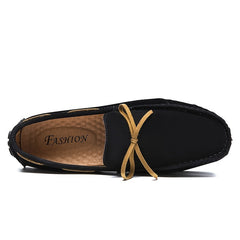 Women's Slip On Loafers Stitching Details Non Slip Flat Shoes