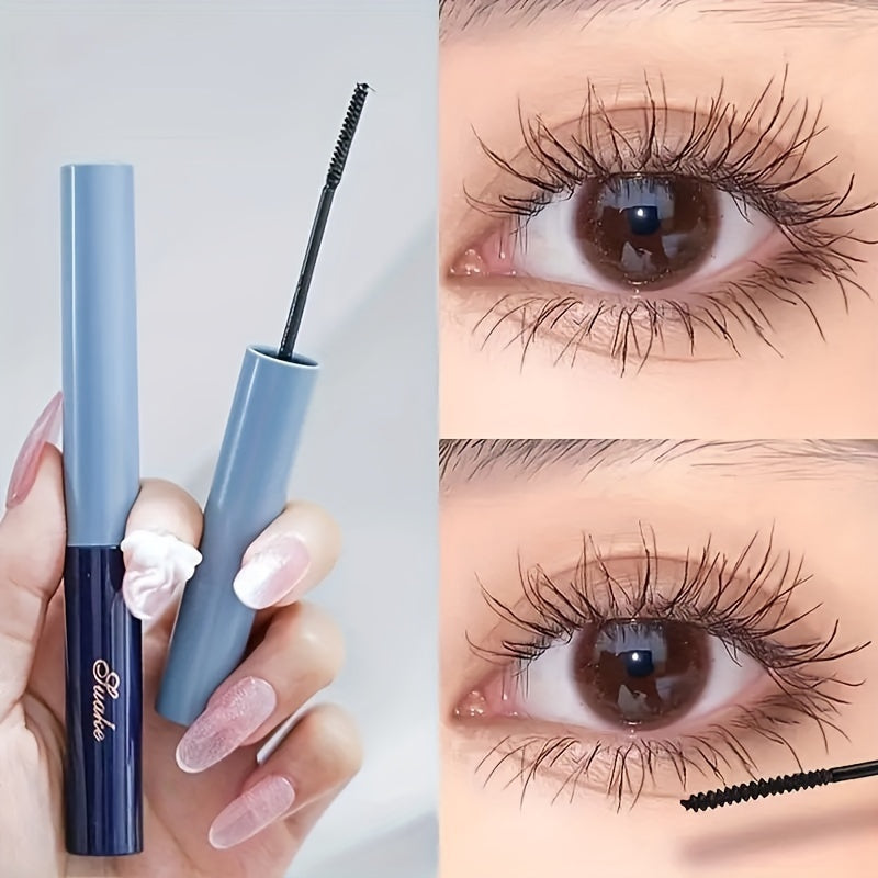 Waterproof Mascara Fine Brush Long Lasting Natural Extension Mascara