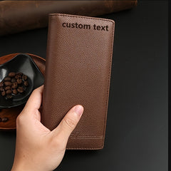 Personalized Retro Multifunctional Wallet - Laser Engraved - Men's Gift