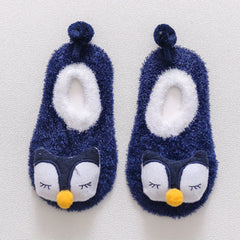 Baby Girls Cartoon Animal Plush Ankle Socks