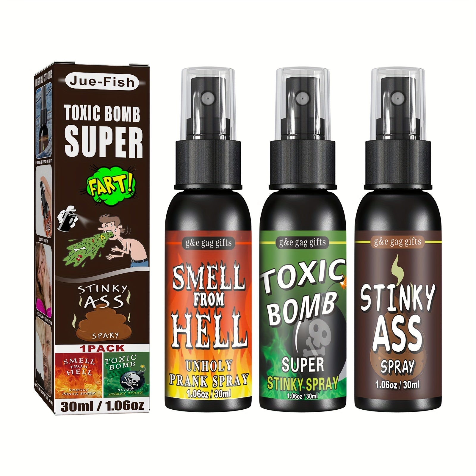 Stink Spray Prank Toy for Halloween