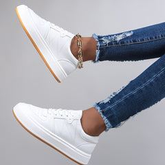 Women's Flatform Skate Shoes Breathable Sports Casual Sneakers