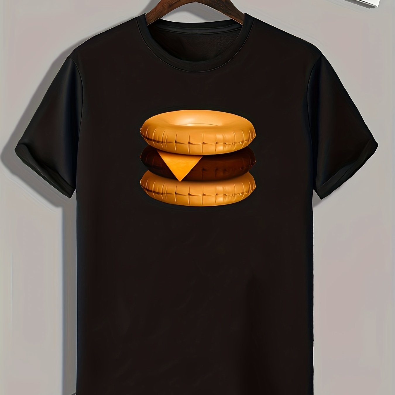 Donuts Print Men's Graphic Tshirt for Summer