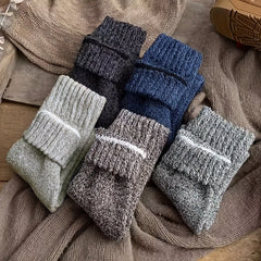Thickened Warm Winter Crew Socks 1 Pair 5 Pairs