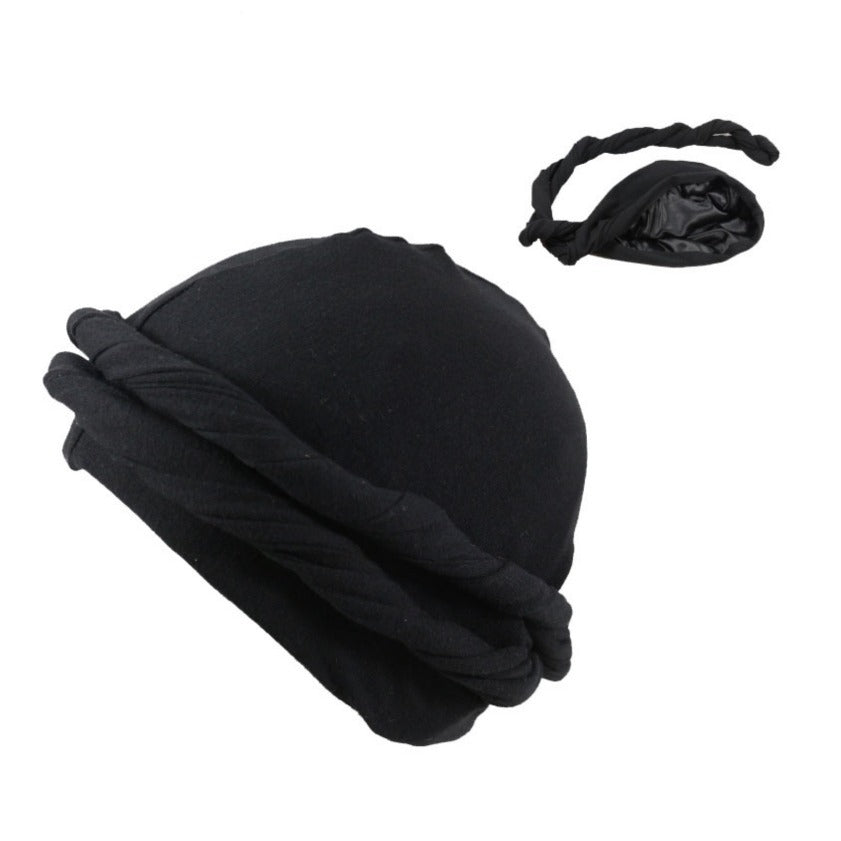 African Ethnic Bandana Hat Arab Men's Stretch Bag Head Hat Indian Hat
