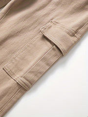 Men's Slim Fit Pocket Jeans High Stretch Denim Pants