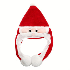 Christmas Hat Ears Movable Hat Santa Claus Xmas Gift Decoration