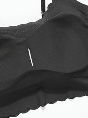 Solid Push Up Bra Seamless Wireless Everyday Bra Women's Lingerie
