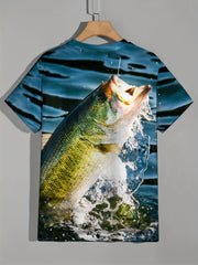 Men's Breathable Stretchy Fishing T-Shirt