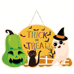 1Pc Halloween Doorway Hanging Sign Holiday Party Supplies Decoration