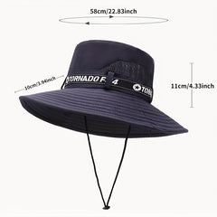 Men's Bucket Hat Casual Fishing Hat Breathable Sun Hat Sun Protection Hat
