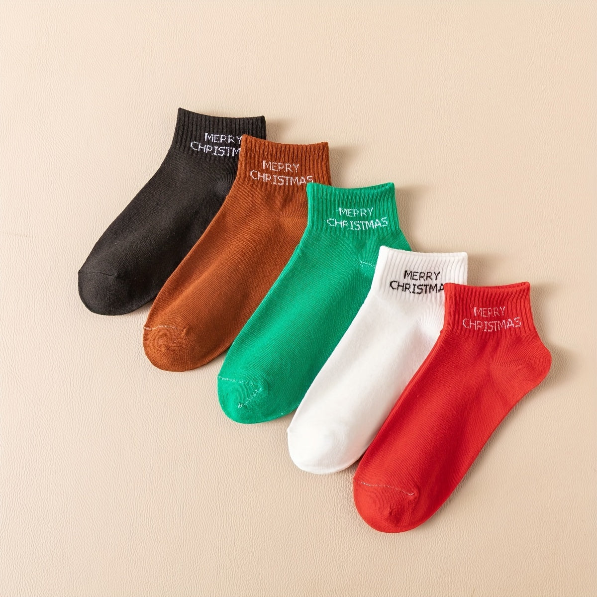 Christmas Cartoon Ankle Crew Socks Pack Women's Stocking