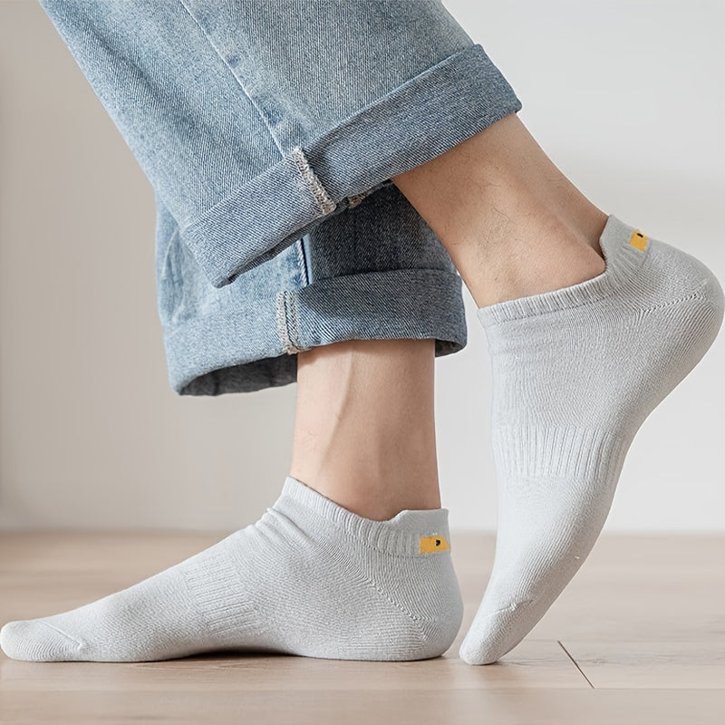 5 Pairs Boys Kids Casual Sports Socks Breathable Low Cut Ankle Socks