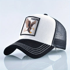 Hip hop Eagle Embroidery Baseball Cap Sunshade Breathable Hat